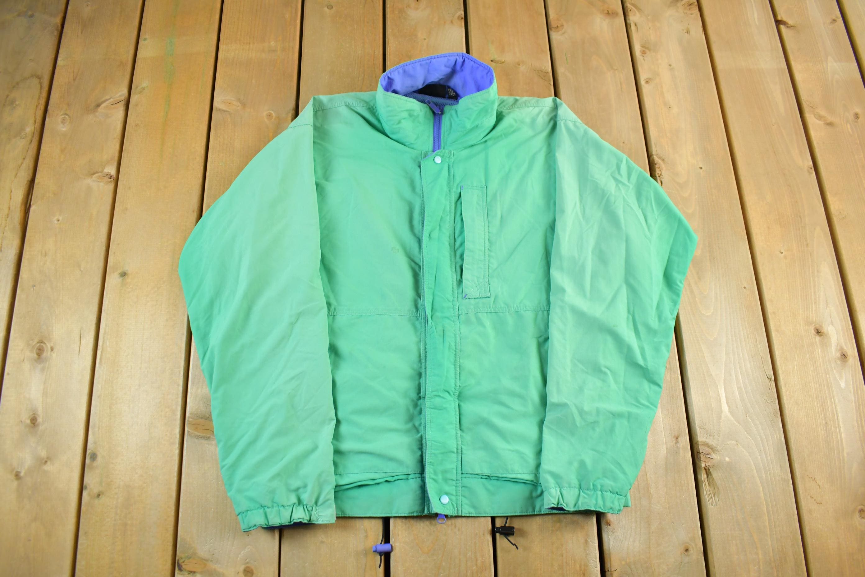 Vintage 1980s Patagonia Full Zip Lightweight Jacket Men's S-M