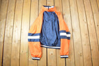 Vintage 1980s NFL Chicago Bears Embroidered Windbreaker Made In USA