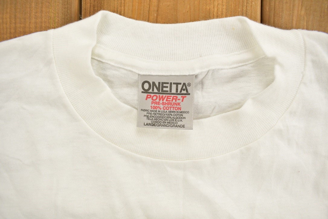 Vintage 1990s Renaissance WRNX 100.9 Souvenir T Shirt