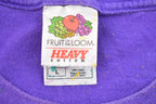 Vintage 1990s Purple Paint Splattered T Shirt