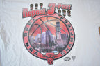 Vintage 1998 Chicago Bulls NBA Champions 3 Peat Starter T-Shirt