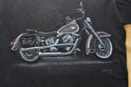 Vintage 1993 Airbrushed Motorcycle Graphic T-Shirt