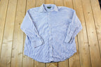 Vintage 1990s Lauren Ralph Lauren Striped Button Up Shirt Womens XXXL