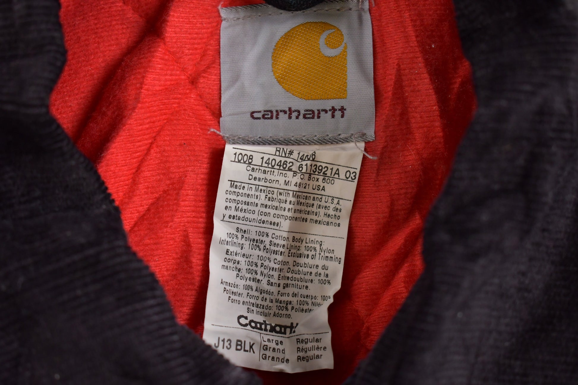 Vintage 1990s Freight Embroidered Carhartt Jacket
