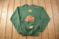 Vintage 1990s Cute Fall Theme Pumpkin Crewneck Sweater