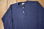 Vintage 1980s St Johns Bay Thermal Waffle Henley Shirt
