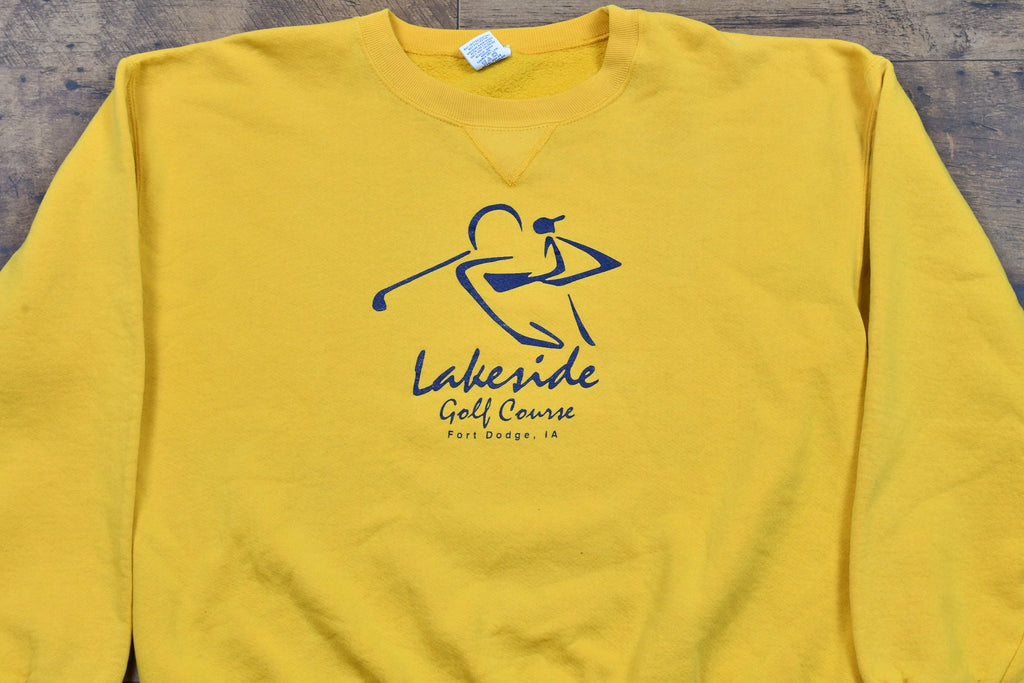 Vintage 1990s Lakeside Golf Course Russell Athletics Crewneck