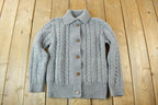 Vintage 1990s Grand Tier 100% Wool Knit Sweater
