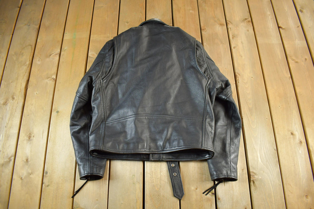 Vintage 1990s Z1R Leather Biker Jacket Adult 42