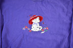 Vintage 1990s Cat Cute Grandma Crewneck Sweater Women's 2X