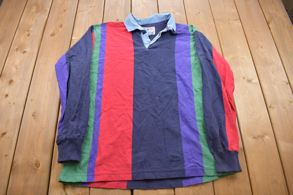 Vintage 1990s Land's End Rugby Shirt