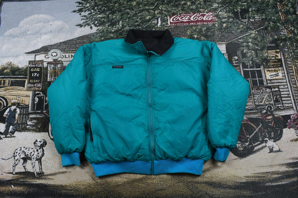 Vintage 1990s Columbia Sportswear Reversible Puffer Jacket