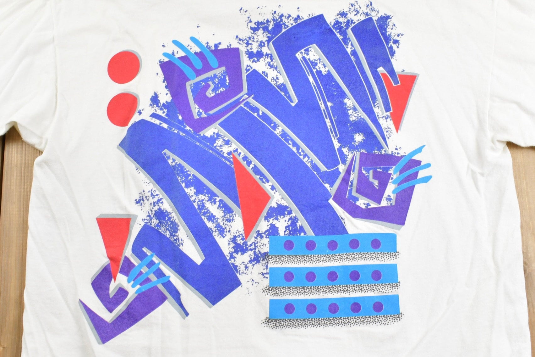Vintage 1980 Abstract Graphic T Shirt