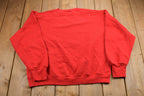 Vintage 1990s Peace On Earth Bird Graphic Crewneck Sweatshirt