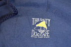 Vintage 1990s The Salty Dog Cafe Graphic Print Hoodie Sweatshirt Men's XL  90's Destination Sweater