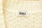 Vintage 1990s BOZ Knitted Cardigan Sweater
