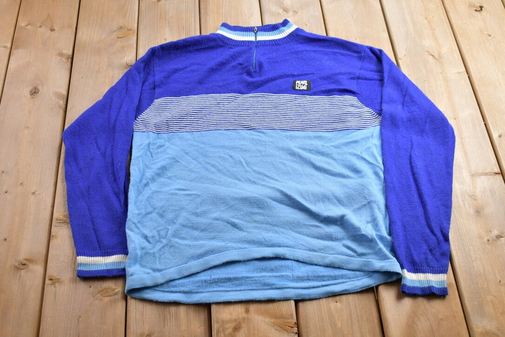 Vintage 1990s Pearl Izumi Technical Wear Quarter Zip Sweatshirt