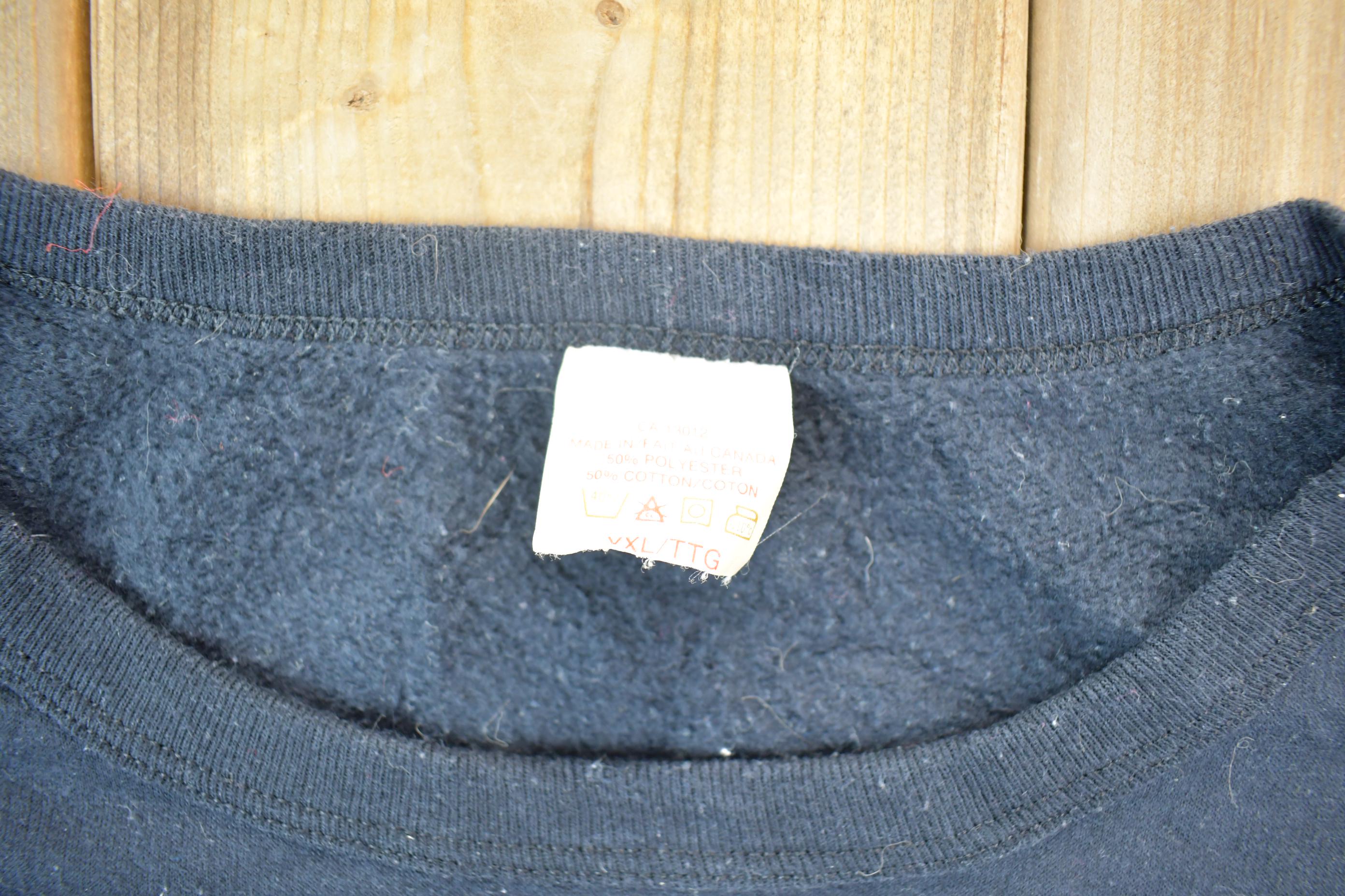 Vintage 1990s ERU Peel 87 Ring Crewneck Sweatshirt