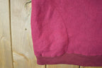 Vintage 1990s Great Canadian Rugged Wear Fleece Quarter Zip Sweater /