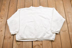 Vintage 1990s Floral Rose Cardigan Sweater
