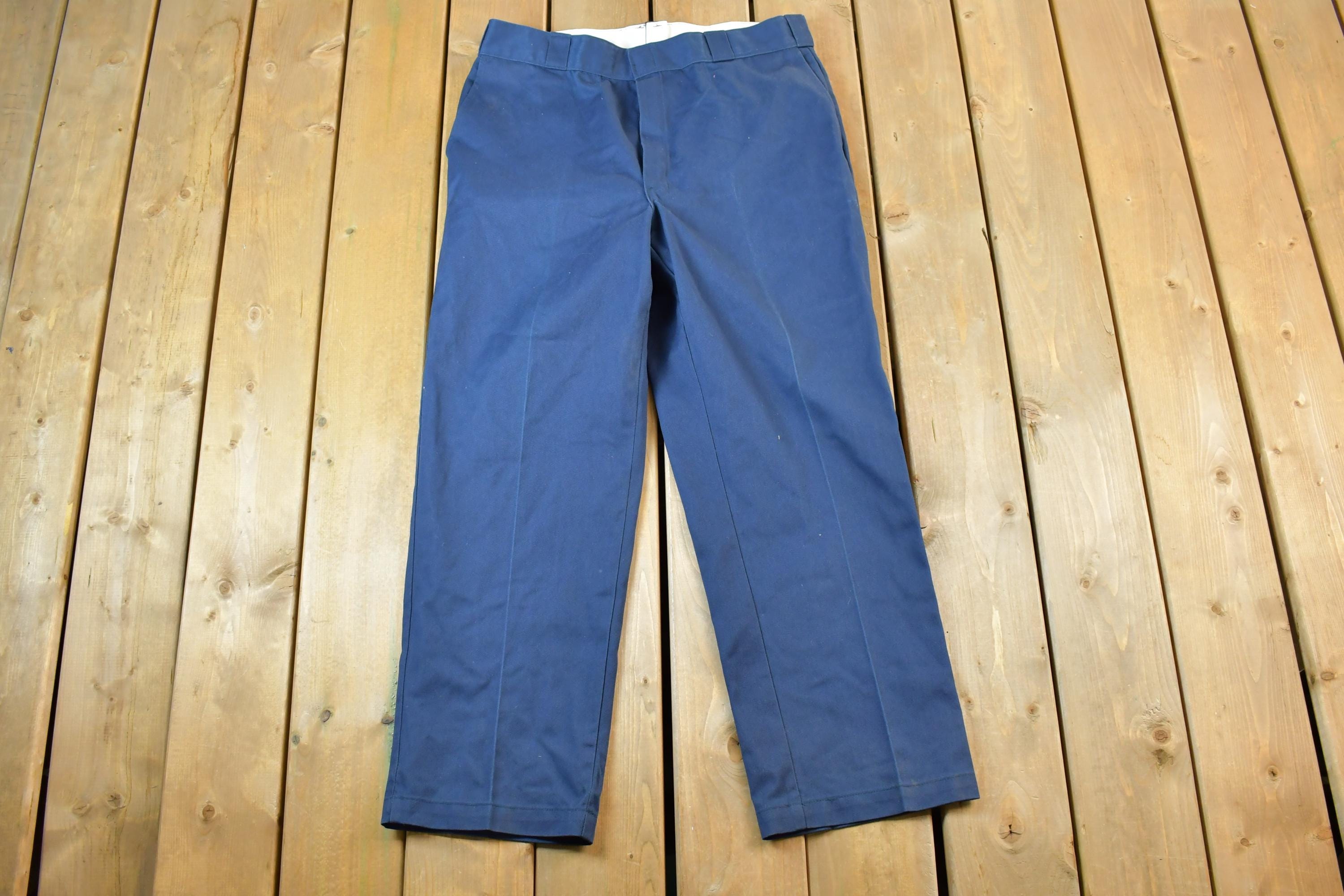 Vintage 1990s Dickies Work Pants Size 38 x 30 Made In USA  90s Carpenter Pants  Distressed Carhartt  Vintage Workwear
