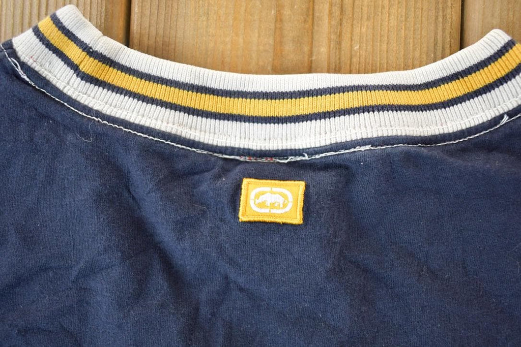 Vintage 1990s ECKO Unltd Heavy Rugby Style Crewneck Sweatshirt  90s Crewneck  Made In USA  Streetwear  Embroidered 72 Marc Ecko