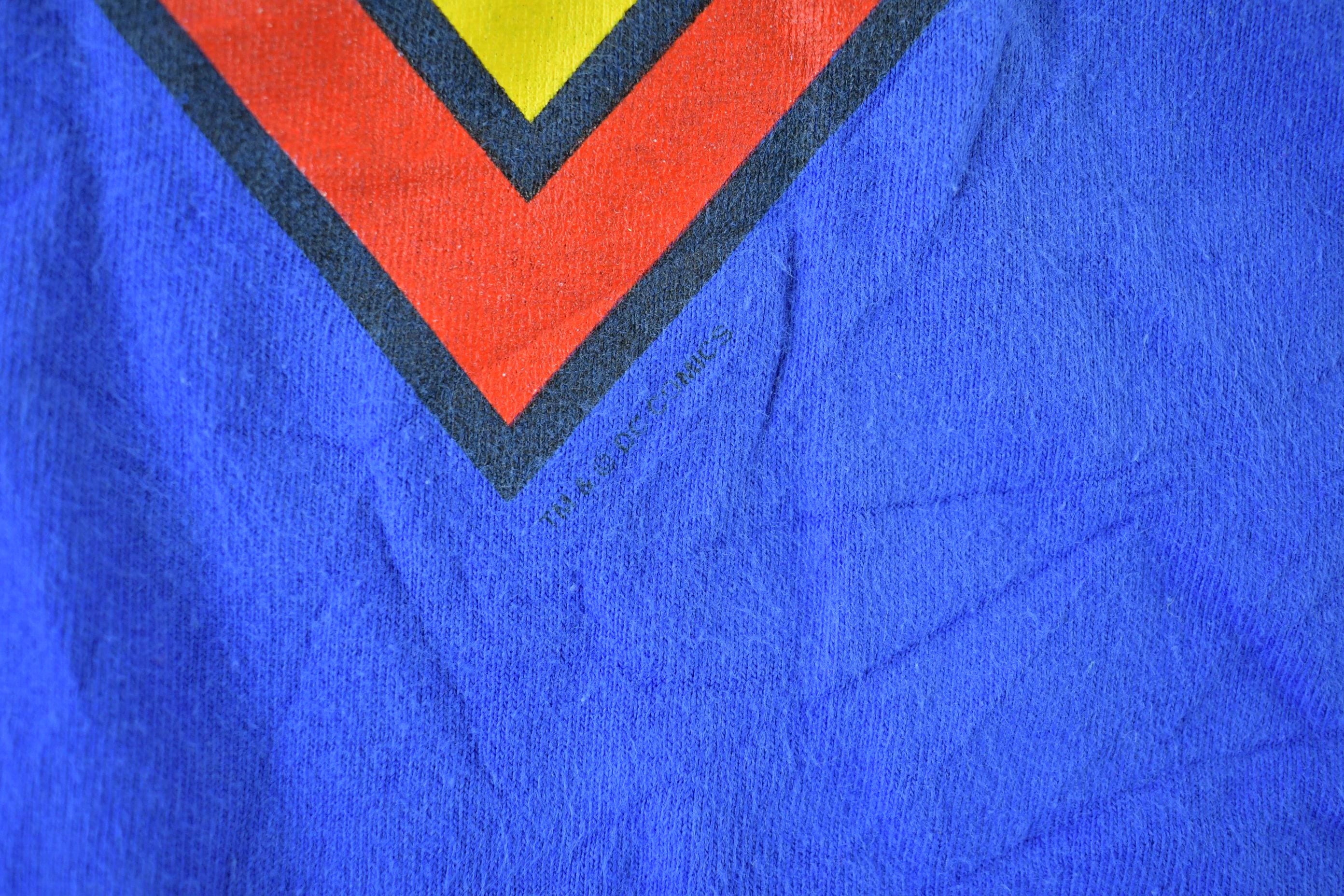 Vintage 1990s Superman Movie Promo T-Shirt