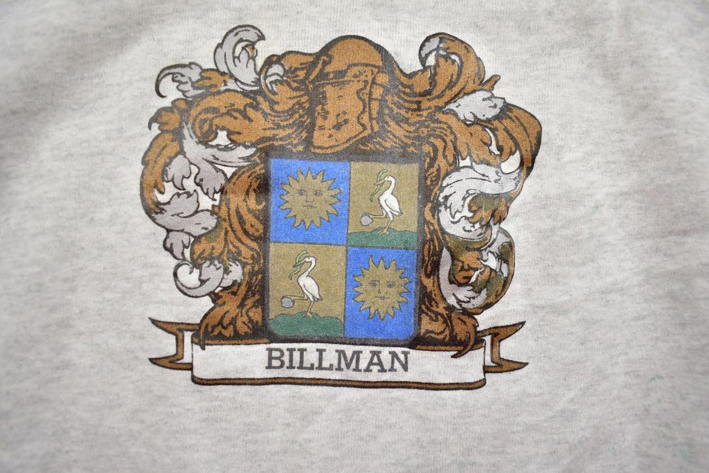 Vintage 1990s Billman Crest Crewneck Sweatshirt