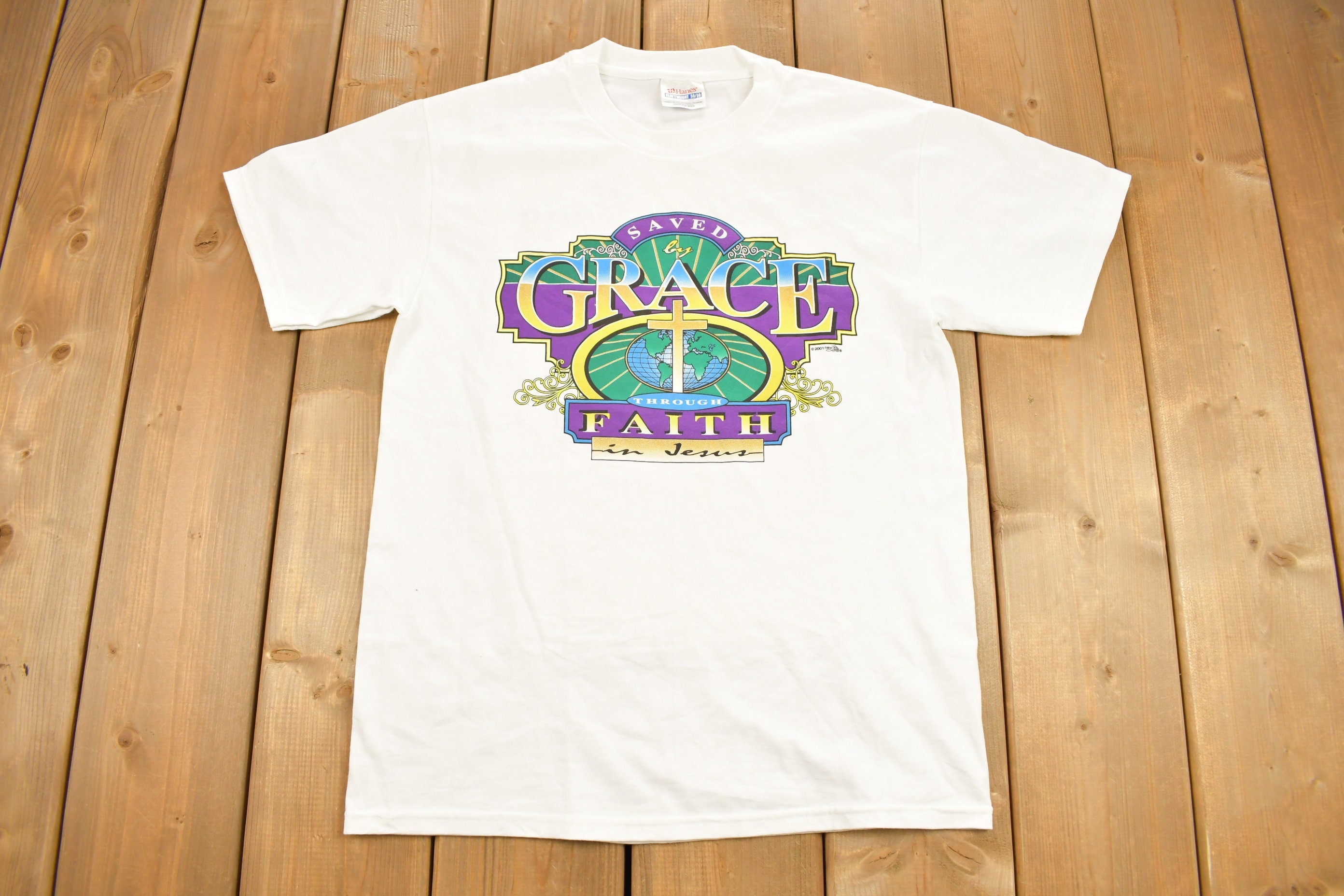 Vintage 2001 Christian Unity Church Ohio Graphic T Shirt