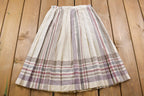 Vintage 1980's Claude Women's Skirt