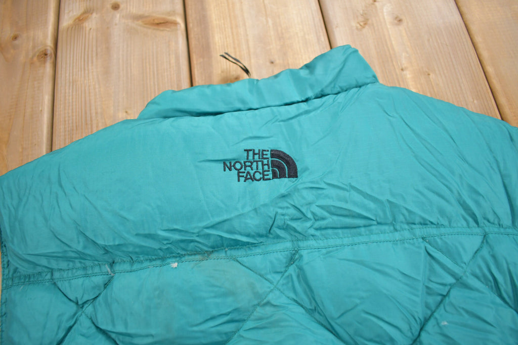Vintage 1990s The North Face Diamond Quilt Puffer Vest