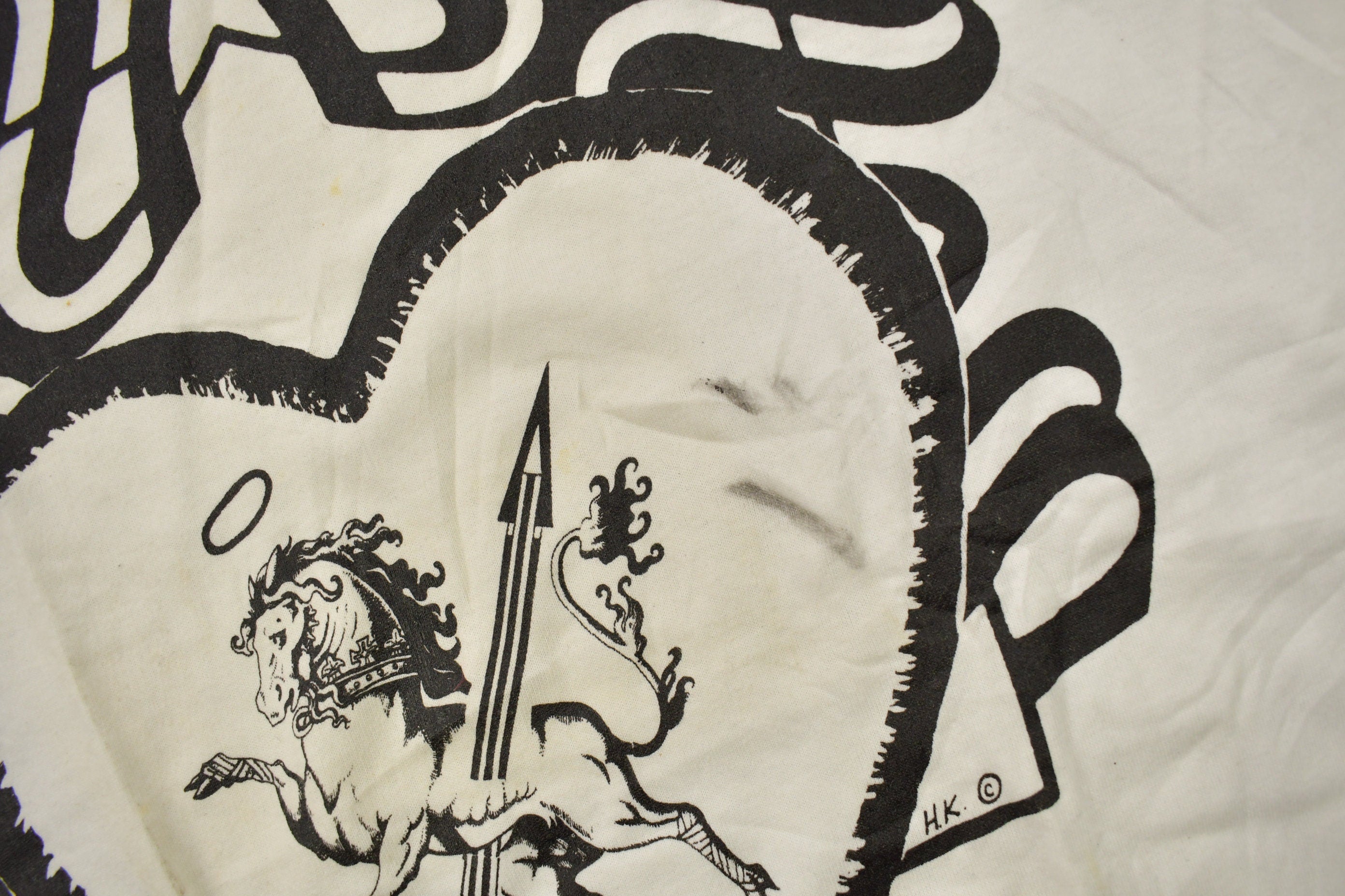 Vintage 1990s Wolverhampton "Out of Darkness Cometh Light" Graphic T Shirt