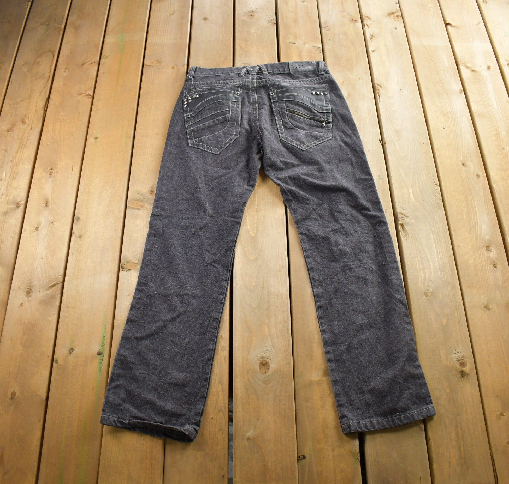 Vintage Y2K Most Ofcl Seven Denim Straight Jeans Size 34x32