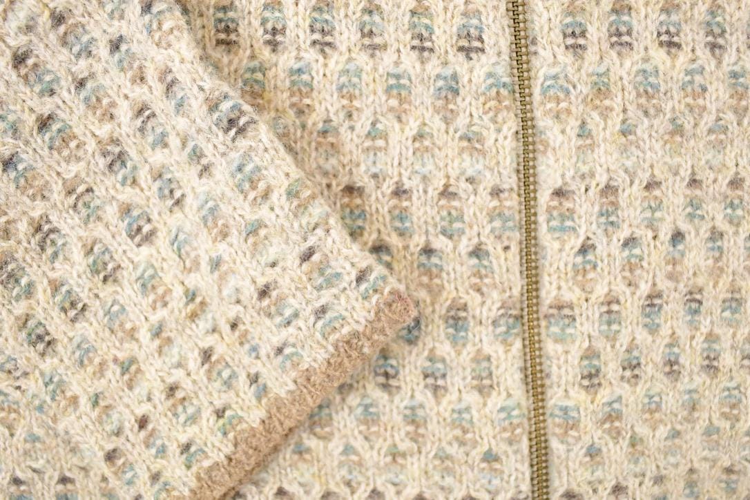 Vintage Y2K Woolrich Knit Cardigan Sweater Women's M / 2000s Knitted Sweatshirt / Vintage Preppy Knits