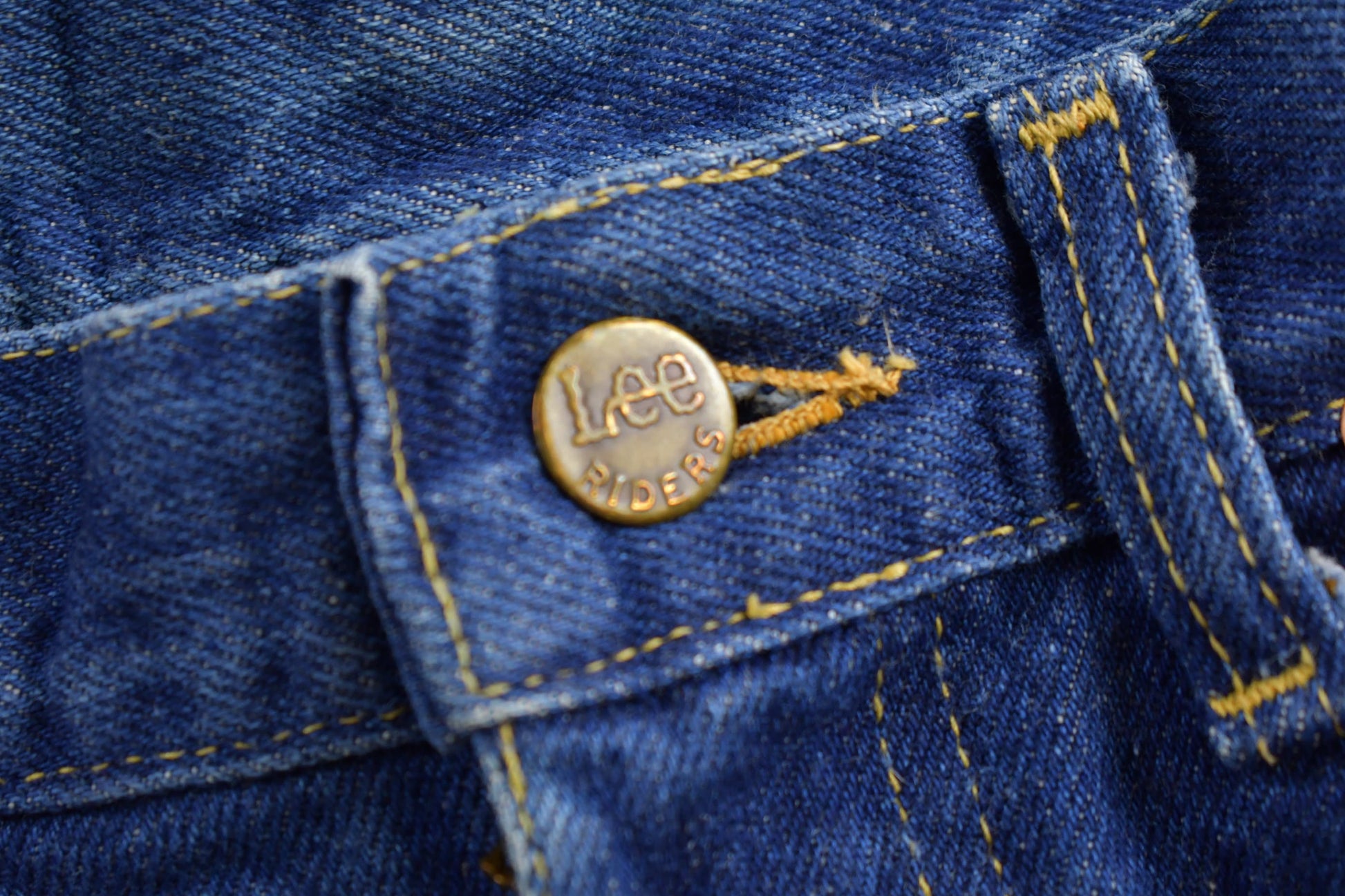 Vintage 1970s Lee Riders Jeans Size 34 x 30