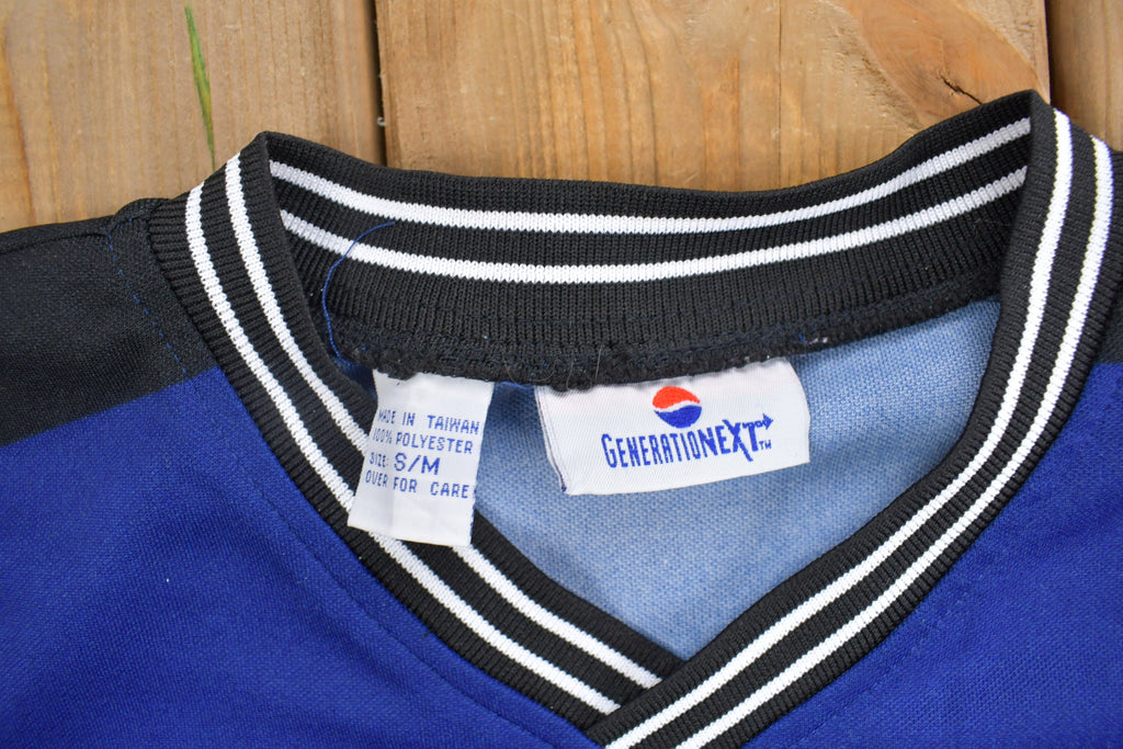 Vintage 1990s Pepsi Long Sleeve Graphic Jersey Shirt