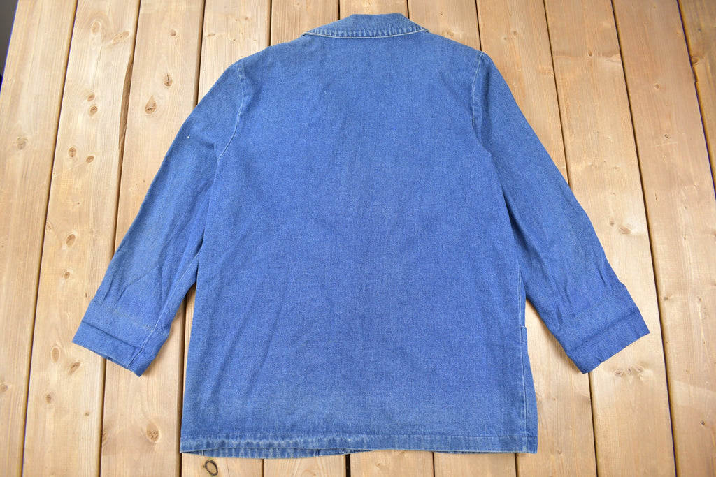 Vintage 1990s Joanna Denim Blazer Jacket