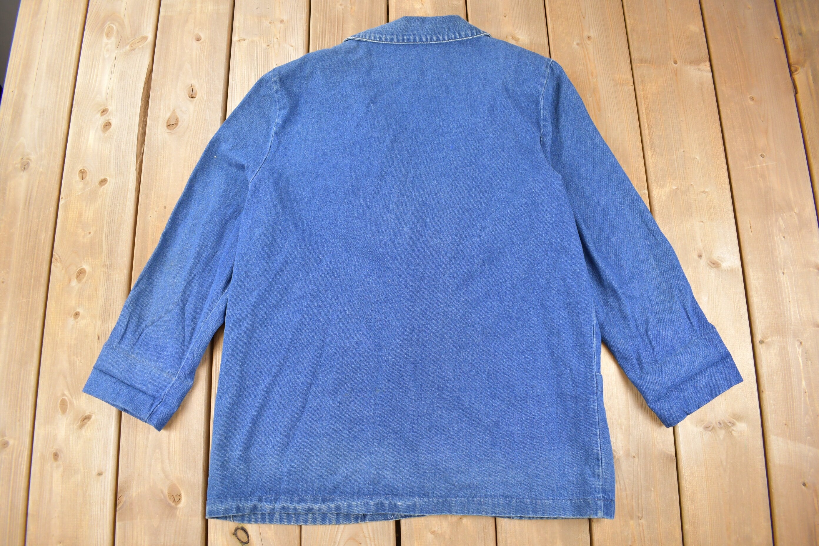 Vintage 1990s Joanna Denim Blazer Jacket