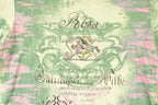 Vintage Y2K AOP Rosa Cafe Souvenir Travel T-Shirt Women's L