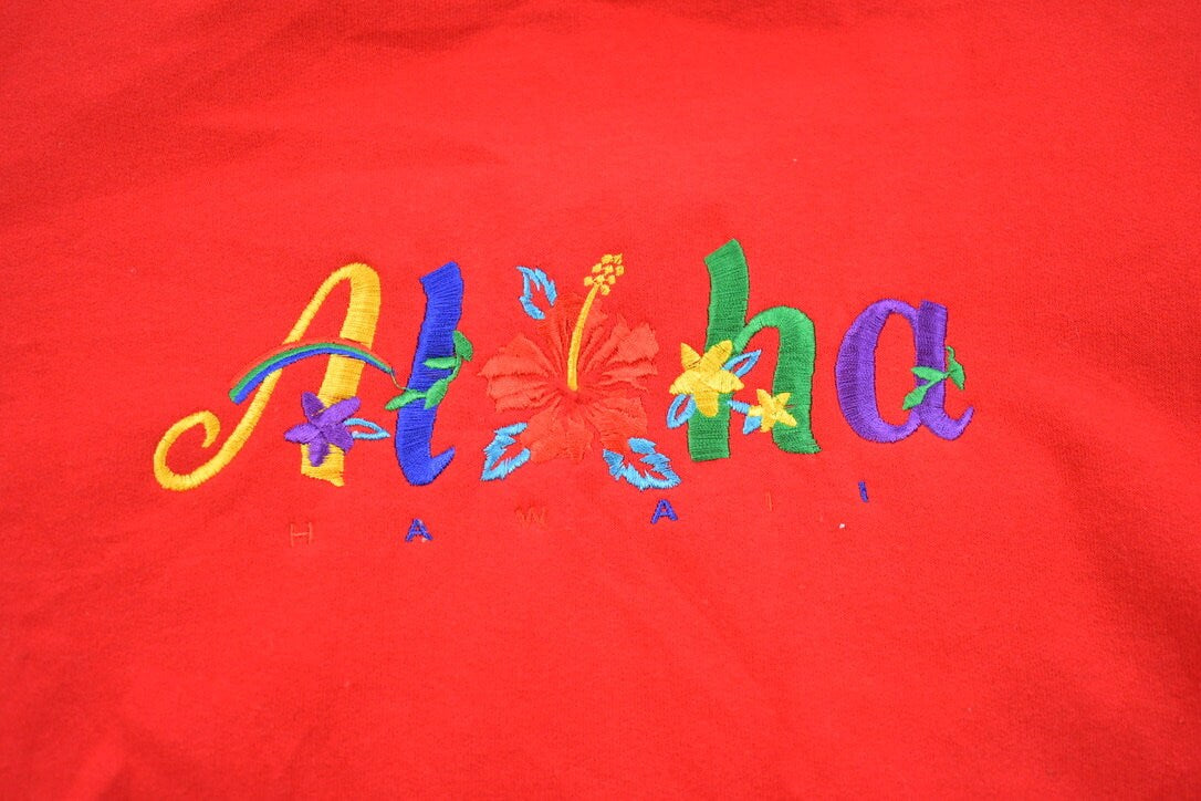 Vintage 1990s Hawaii Aloha Crewneck Sweatshirt