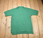Vintage 1990s Dockers Green Polo Button Up Shirt  Plain Shirt  Casual Shirt  Formal Shirt