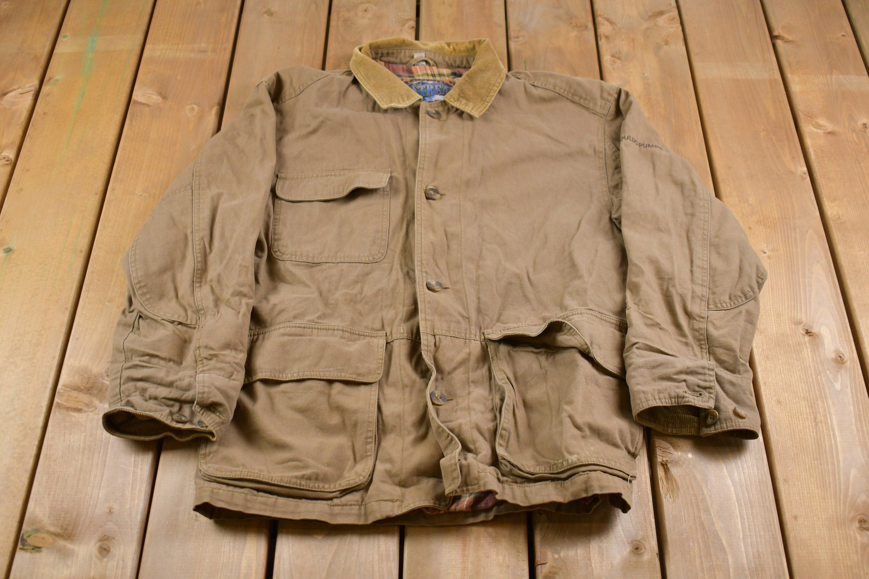 Vintage 1980s Upstream Chore Jacket