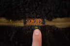Vintage 1980s Skin Deep Shearling Jacket Made in New Zealand
