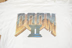 Vintage 1997 Doom II Hell On Earth PC Video Game Promo T-Shirt