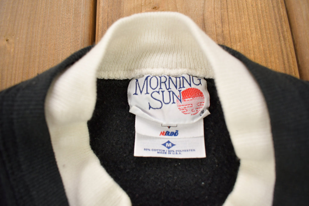 Vintage 1990s Morning Sun Cute Bird Theme Crewneck Sweater