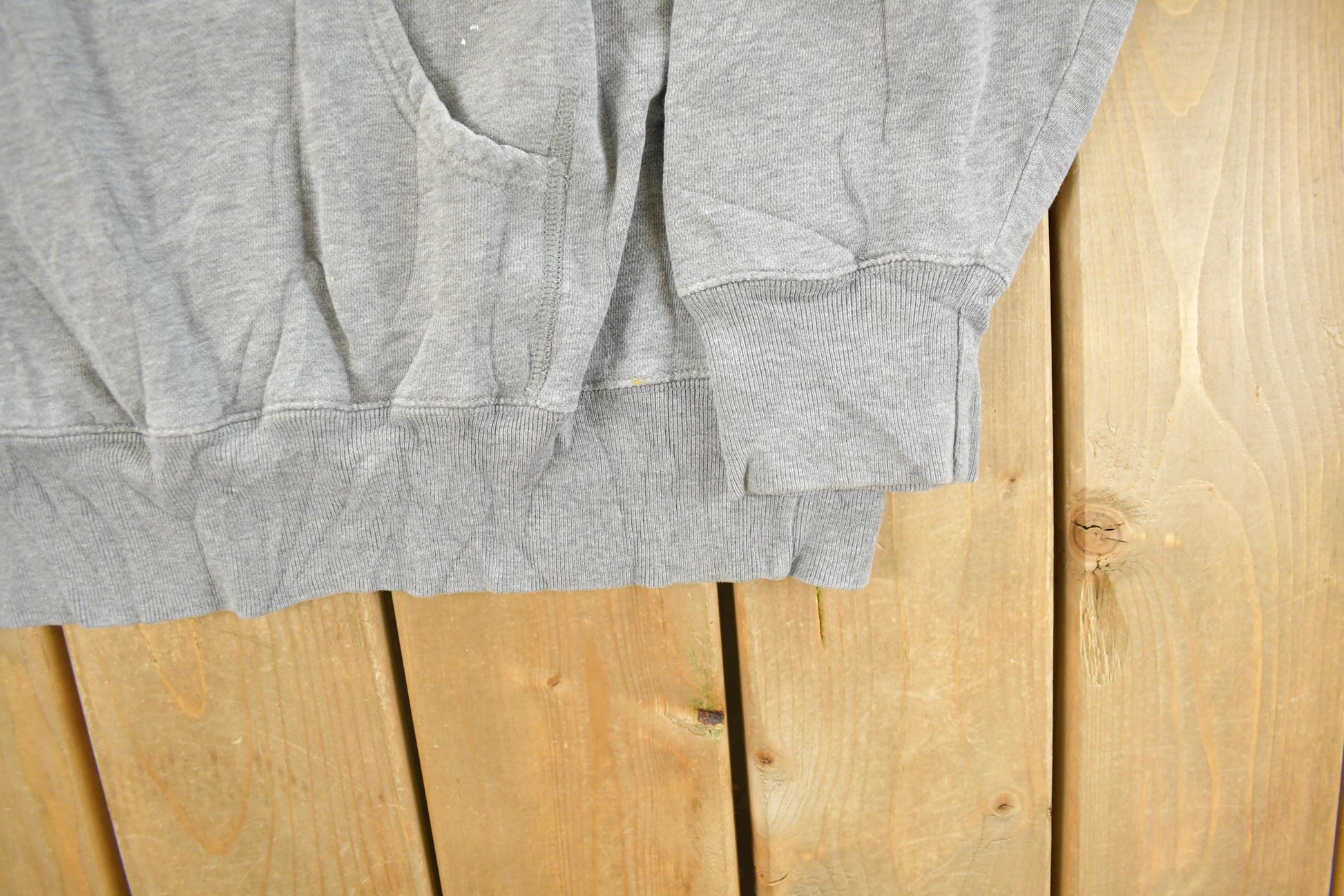 Vintage 1990s Polo Jeans Co. Ralph Lauren Embroidered Quarter Zip Hoodie Men's XL