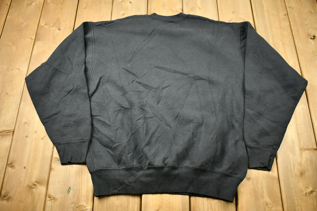 Vintage 1990s Motor Tech INC Embroidered Crewneck Sweatshirt