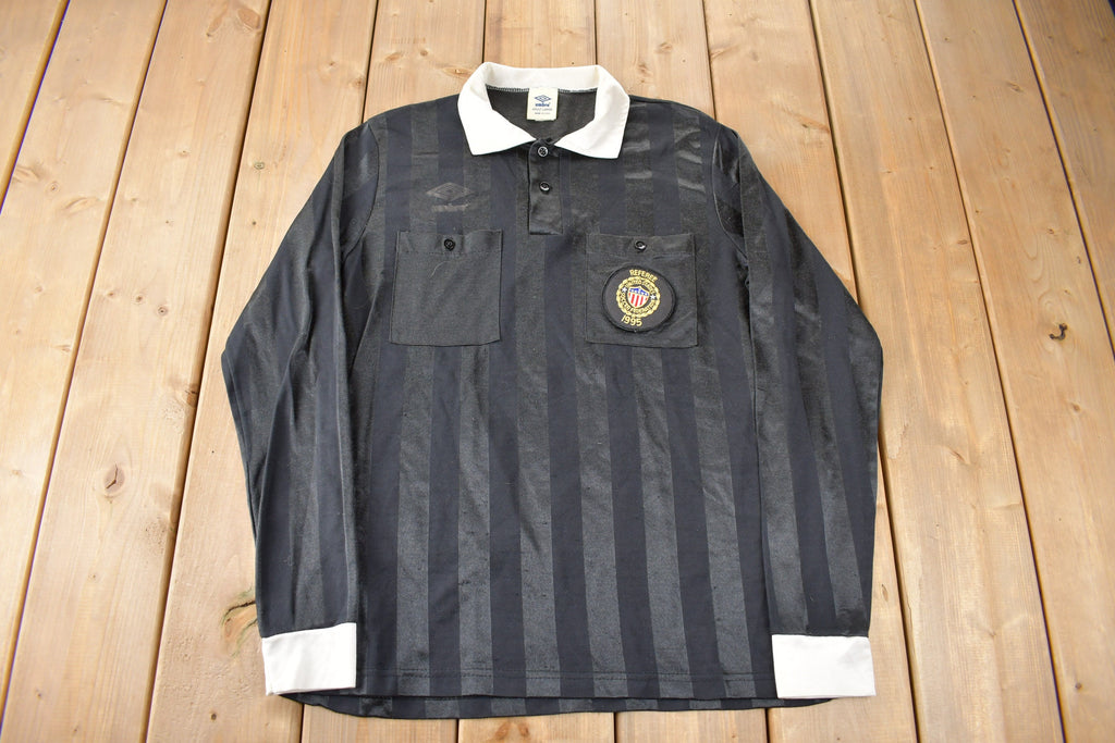 Vintage 1995 United States Soccer Federation Umbro Referee Jersey Made In The USA