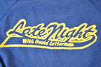 Vintage 1990s David Letterman Souvenir Crewneck Sweatshirt Made In USA