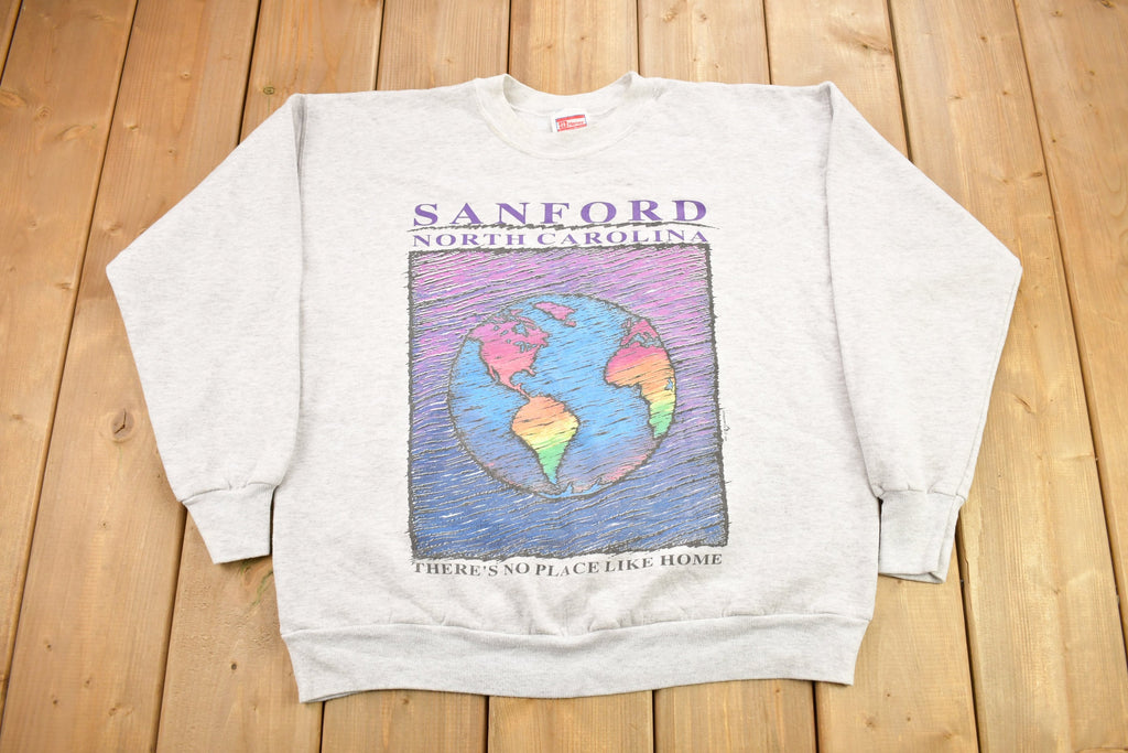 Vintage 1997 Sanford North Carolina Graphic Crewneck Sweatshirt